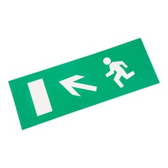 Наклейка для аварийного светильника Rexant "Направление к эвакуационному выходу" арт. 74-0110-1 