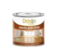 Эмаль Dekor для пола желто-коричневая 1.8кг 