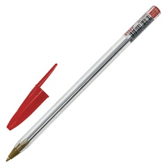Ручка шариковая Staff красная 0,5 мм. арт. 143870 