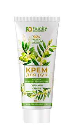 Крем для рук "Защита и восстановление", 110 мл, торговой марки Family Cosmetics