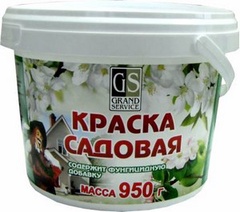 Краска  садовая 0,95кг банка (8шт)