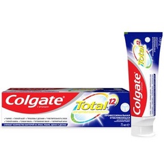 Colgate паста зубная Total 12 Професс отбеливающая 75мл