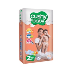 Детские подгузники, CUSHY BABY Jumbo pack [2]Mini-80 